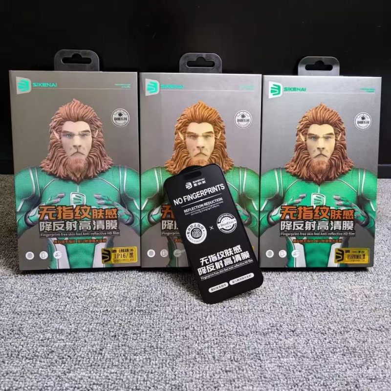 Sikona ochranný sklenený film na prednú obrazovku pre iPhone 14 Pro Max, antiotlačkami, HD, na celú obrazovku