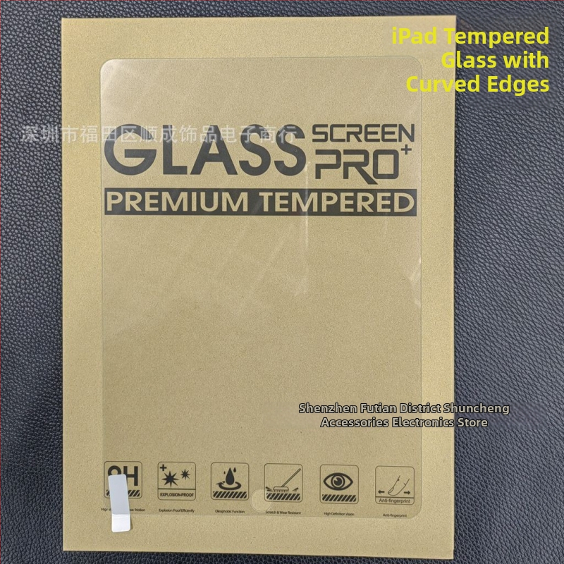 Temperētā stikla priekšējā ekrāna aizsargs Apple iPad Air 7, iPad Pro 11, iPad 5, iPad Mini 6 – HD skaidrība