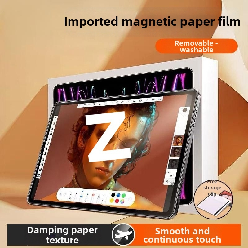 Aizsargfilmu iPad Air 6/5 un iPad 10/9, noņemams Pro, matēts PET aizmugurējais films