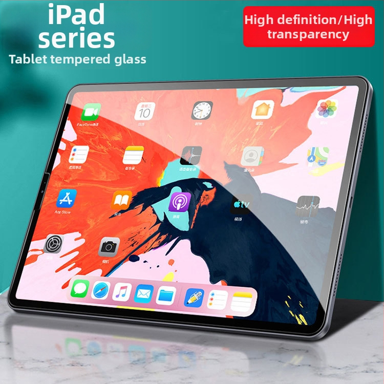 Temperētā stikla ekrāna aizsargs Apple ierīcēm, priekšējais, HD skaidrums, anti-pirkstu nospiedumi, izturīgs pret lūzumu, pielāgojams