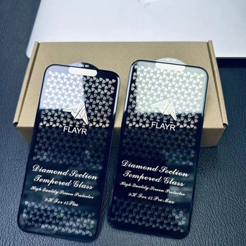 HD staklena zaštita zaslona za puni zaslon iPhone 14 Pro Max – prednja zaštita s zakrivljenim rubovima
