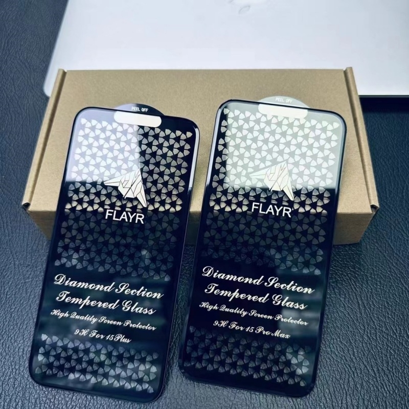 HD staklena zaštita zaslona za puni zaslon iPhone 14 Pro Max – prednja zaštita s zakrivljenim rubovima