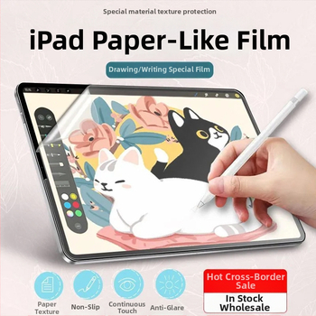 iPad rakstīšanas plēve ar papīram līdzīgu virsmu — priekšējais hidrogelais ekrāna aizsargs iPad Pro 2020/11, Air 3, Mini 4, Air 5 — HD, Putekļu izturīgs, Kritiena izturīgs, automātiska atjaunošana