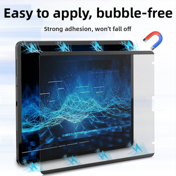 iPad Pro 11 priekšējais PET plēve ar magnētisko piestiprināšanu, papīra sajūta, matēta apdare, pret pirkstu nospiedumiem