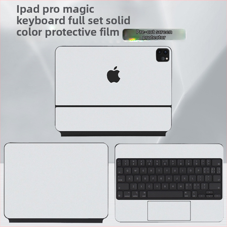 Magic Keyboard aizsargplēve iPad Pro Air5 — Kakut PVC aizmugurējā plēve, matēta, putekļu izturīga, pret pirkstu nospiedumiem