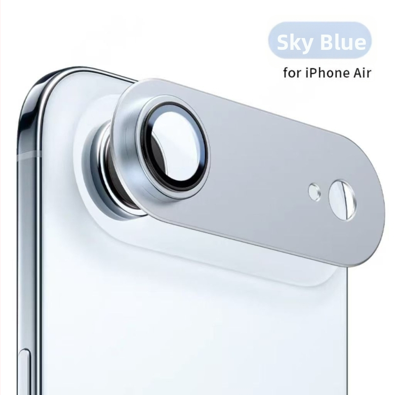 Ochranný film na objektív pre iPhone 17 Pro Max – Armor Lens Film s matným povrchom, tvrdené sklo + kov, HD film na objektív, integrovaný dizajn