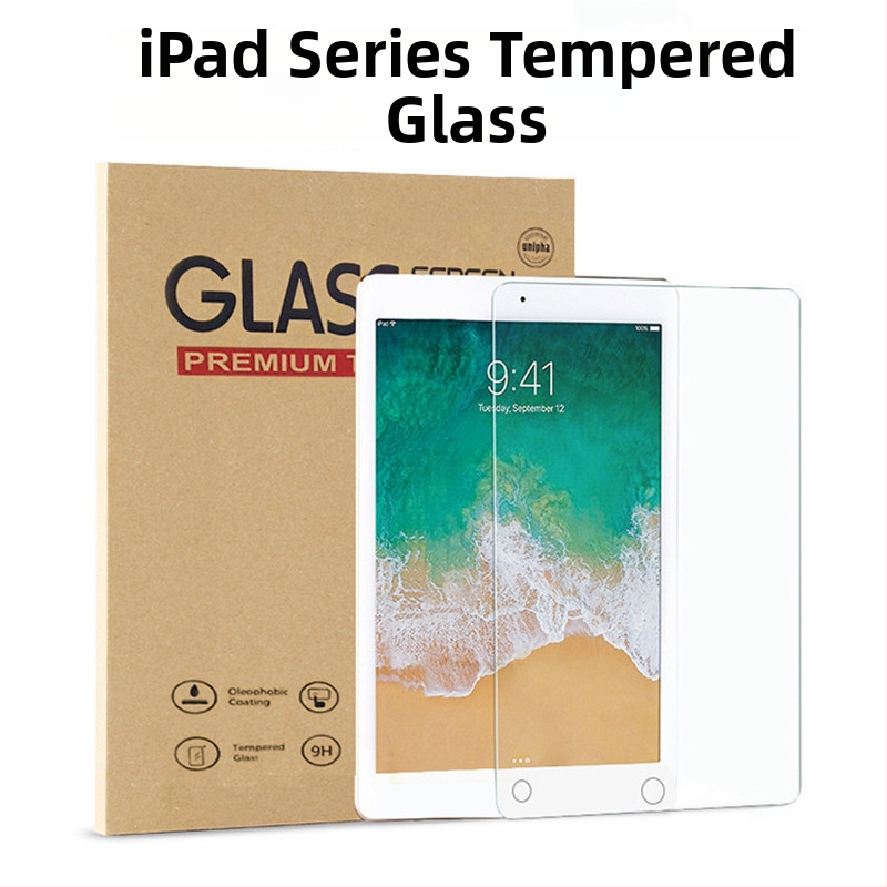 Youshifa temperētā stikla priekšējā ekrāna aizsargs Apple iPad Pro sērijai un iPad mini 6 – HD, pilns ekrāns