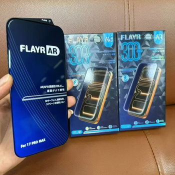 iPhone 17 Pro Max AR αντι-ανακλαστικό προστατευτικό οθόνης από θερμικά επεξεργασμένο γυαλί με μικροκαμπυλότητα и δίκτυο κατά της σκόνης
