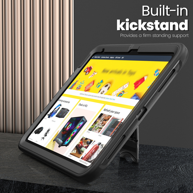 Carcasă de protecție pentru iPad Apple — Antișoc, Anti-amprente, disipare a căldurii, rezistență la uzură, protecție la căderi