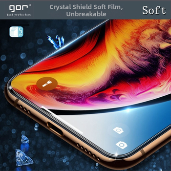 Gor TPU Ochranný film na predný displej Apple Watch Series 10 – Neviditeľný mäkký ochranný film