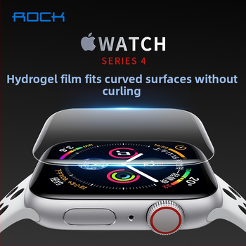 Rock viedpulksteņa ekrāna aizsargs, TPU hidrogēla plēve, 2 gab., augsta caurspīdīgums, pret pirkstu nospiedumiem, saderīgs ar Rock Watch 1-10