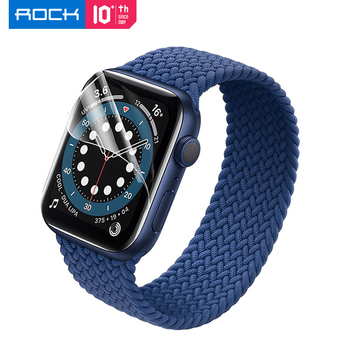 Rock viedpulksteņa ekrāna aizsargs, TPU hidrogēla plēve, 2 gab., augsta caurspīdīgums, pret pirkstu nospiedumiem, saderīgs ar Rock Watch 1-10