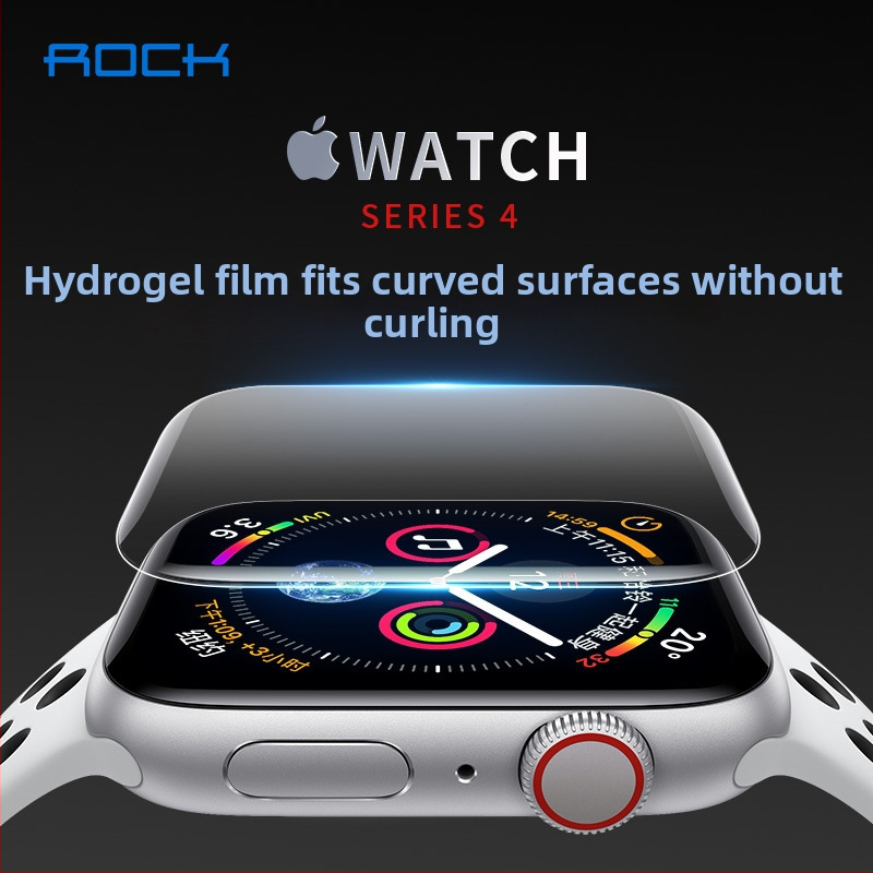 Rock viedpulksteņa ekrāna aizsargs, TPU hidrogēla plēve, 2 gab., augsta caurspīdīgums, pret pirkstu nospiedumiem, saderīgs ar Rock Watch 1-10