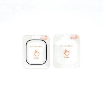 Rūdīta stikla displeja aizsargs Apple Watch Ultra Gen 1/2 — Strengthen, materiāls: rūdīts stikls