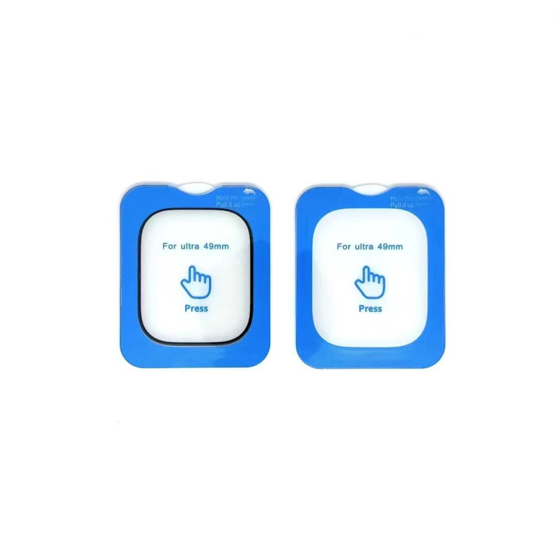 Rūdīta stikla displeja aizsargs Apple Watch Ultra Gen 1/2 — Strengthen, materiāls: rūdīts stikls