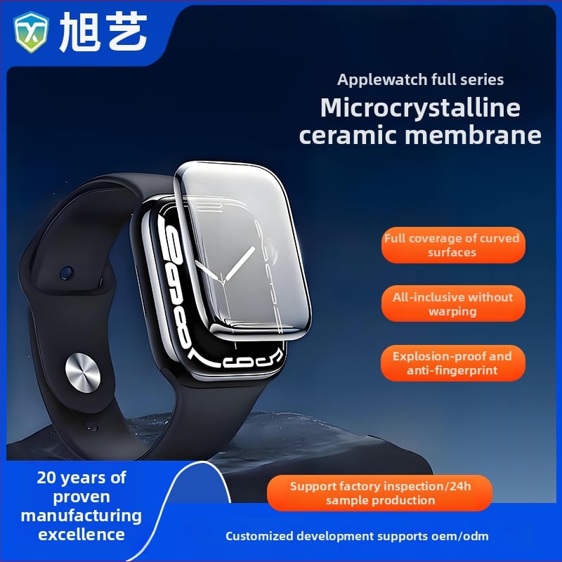 Xuyi PET pretpirkstu nospiedumu aizsargfilma Apple Watch