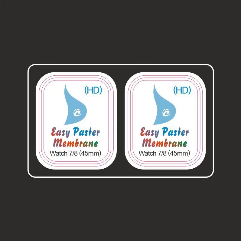 Apple Watch S9 Protecție de ecran din hidrogel pentru ecranul frontal – HD, rezistentă la impact, antiamprentă, anti-cădere, acoperire completă a ecranului