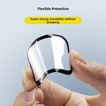 PMMA pilnekrāna aizsargplēve Apple Watch Series 7 – karsti izliekts PMMA