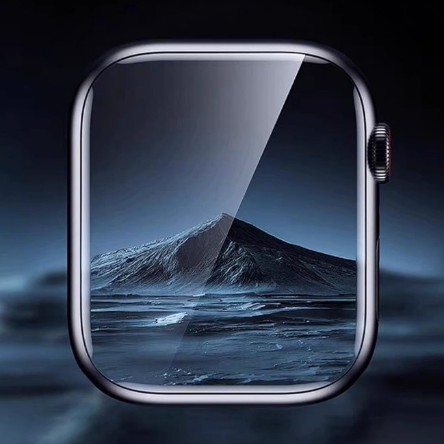 Gor hidrogelski zaštitnik zaslona za Apple Watch – prednji film s okvirom, jednostavna primjena