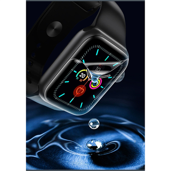 Gor protector ecran TPU pentru Apple Watch 7/SE/6/5/4 — Film HD invizibil