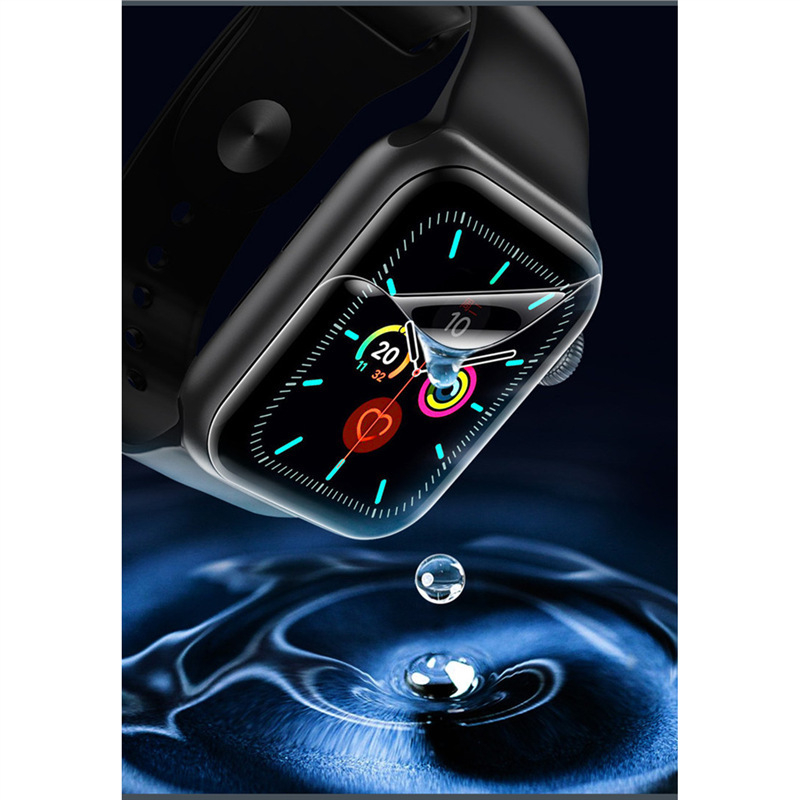 Gor protector ecran TPU pentru Apple Watch 7/SE/6/5/4 — Film HD invizibil