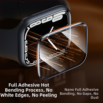 Apple Watch displeja aizsargs, PET materiāls, pret kritieniem, saderīgs ar Apple Watch, neitrāla zīmola