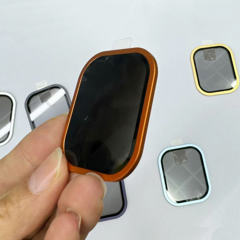 Ochranný film s ochranou súkromia pre Apple Watch Ultra s rámom z titánovej zliatiny, integrovaná ochrana, HD film, 49mm