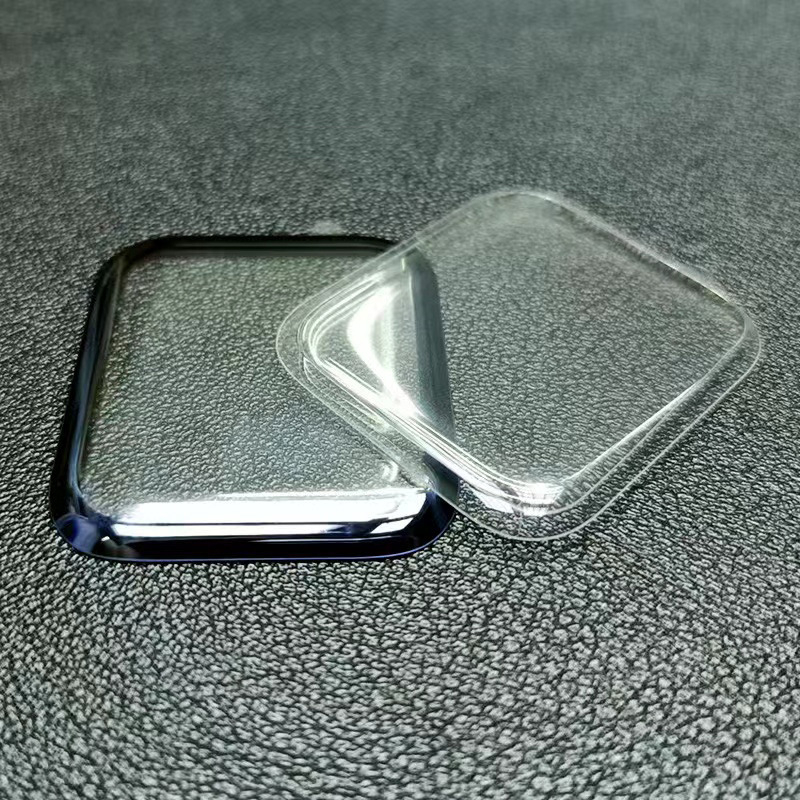 Apple Watch rūdīta stikla ekrāna aizsargs ar izliektu dizainu un pilnu līmēšanas slāni S11