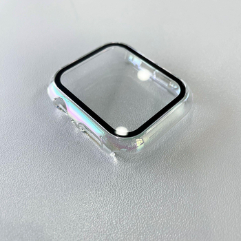 Zaštitna maska za Apple Watch 7/8/9 — PC elektroplatirani završni sloj, integrirana tvrda zaštita zaslona