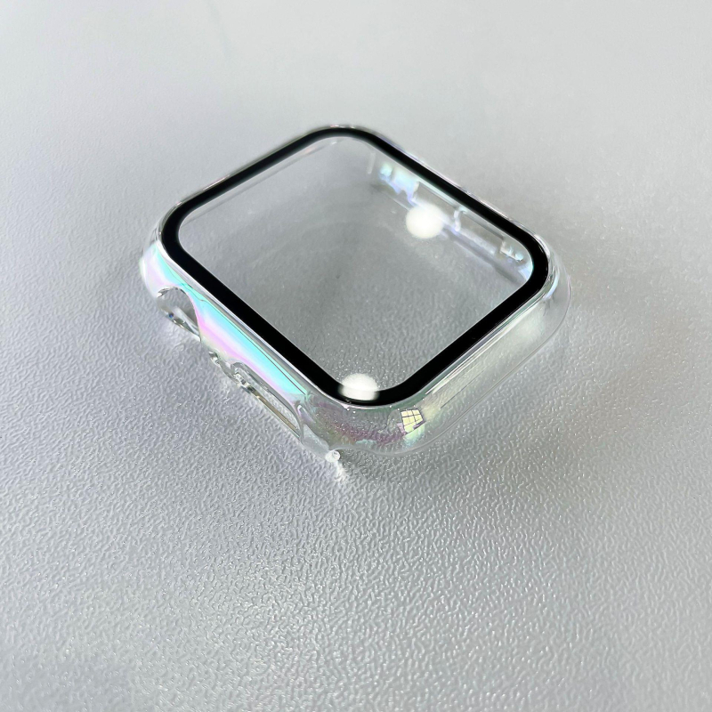 Zaštitna maska za Apple Watch 7/8/9 — PC elektroplatirani završni sloj, integrirana tvrda zaštita zaslona