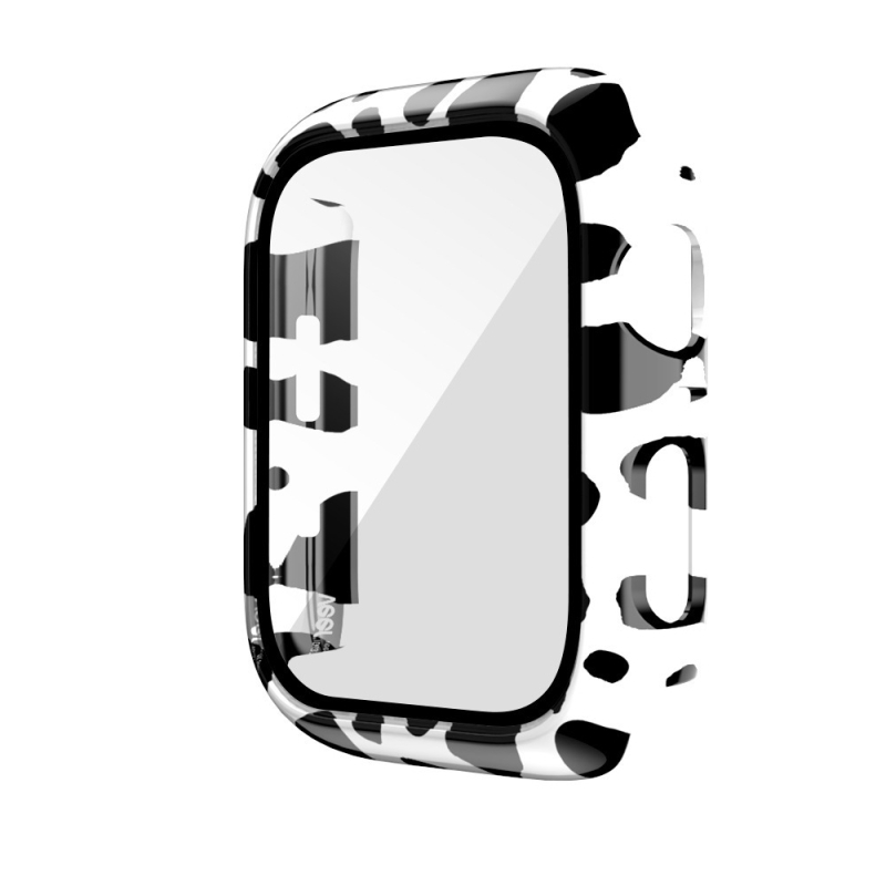 Zaštitna maska za Apple Watch s leopardovim uzorkom, sve-u-jednom kućište (PC kućište + tvrdi film; Neutralni brend; bez licencirane privatne marke)