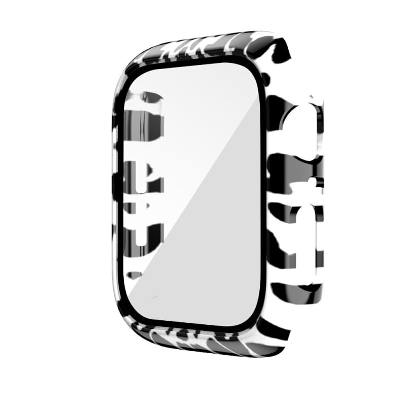 Zaštitna maska za Apple Watch s leopardovim uzorkom, sve-u-jednom kućište (PC kućište + tvrdi film; Neutralni brend; bez licencirane privatne marke)