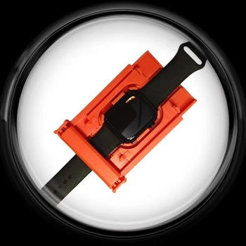 Προστατευτικό οθόνης Apple Watch Series 8/9/S10 (42/46mm) – Tempered glass, Μπροστινή μεμβράνη, Πλήρης κάλυψη, HD, Αντι-δακτυλικά αποτυπώματα