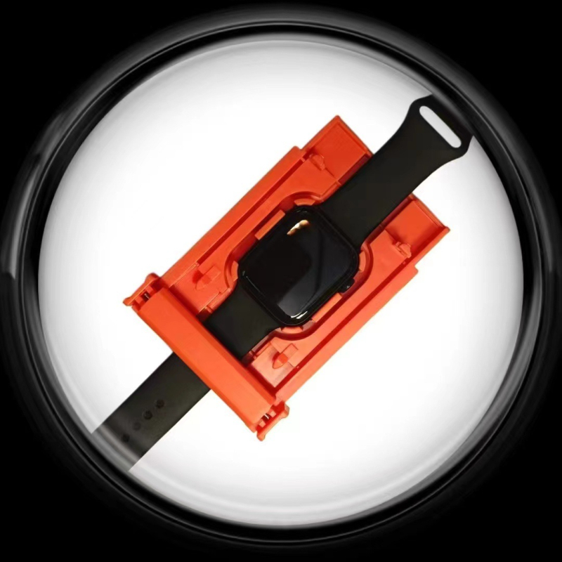 Προστατευτικό οθόνης Apple Watch Series 8/9/S10 (42/46mm) – Tempered glass, Μπροστινή μεμβράνη, Πλήρης κάλυψη, HD, Αντι-δακτυλικά αποτυπώματα