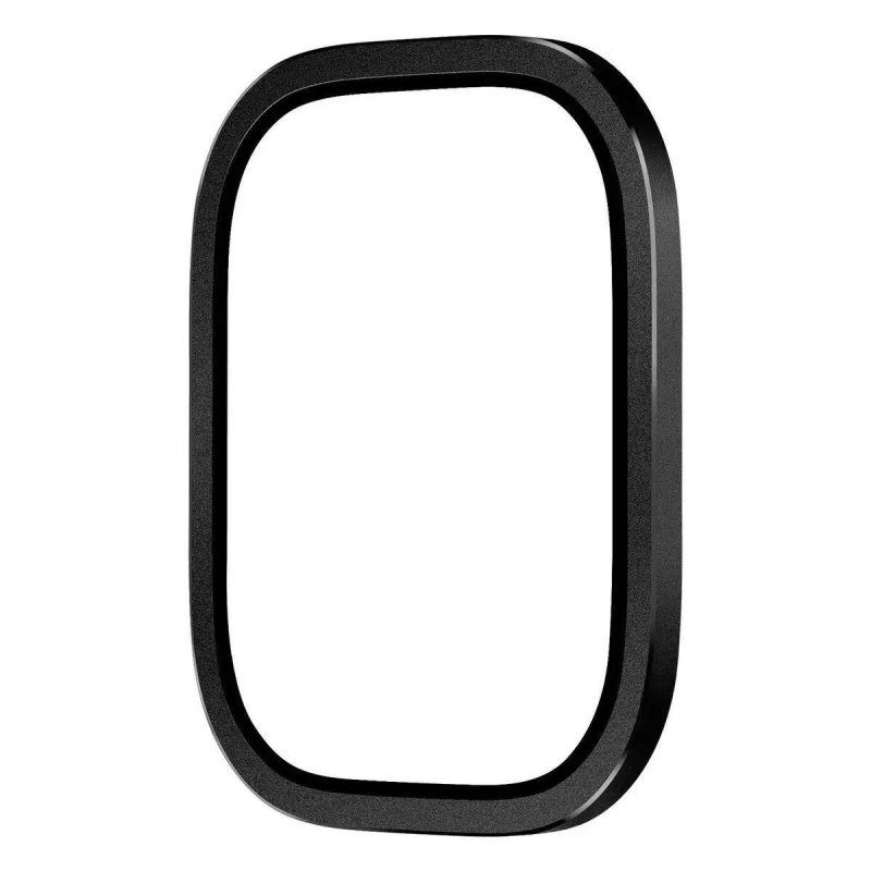 Protecție ecran din sticlă securizată cu carcasă integrată din aliaj de aluminiu și cadru metalic pentru Apple Watch Ultra
