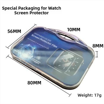 Apple Watch edzett üveg kijelzővédő, 3D teljes kijelző, HD, ujjlenyomat-mentes, kompatibilis Series 4/5/6/SE