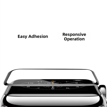 Apple Watch edzett üveg kijelzővédő, 3D teljes kijelző, HD, ujjlenyomat-mentes, kompatibilis Series 4/5/6/SE