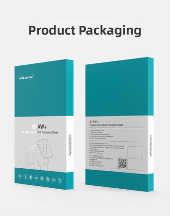 Nillkin Apple Watch 3D AW+ temperatētā stikla ekrāna aizsargs