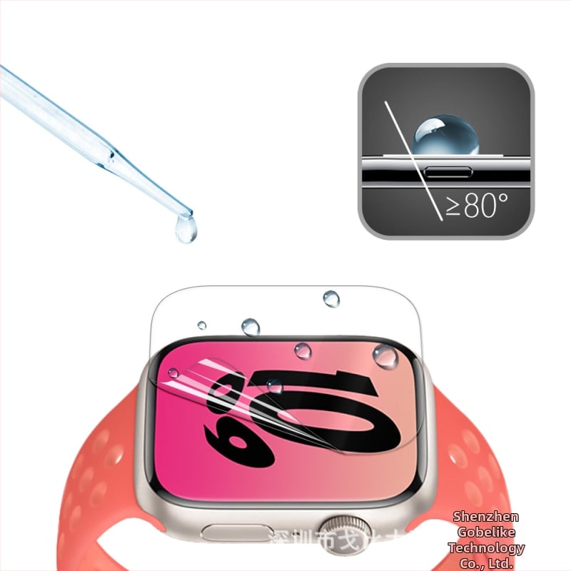 Apple Watch Series 7 TPU aizsargfilms, HD skaidrs, izturīgs pret skrāpējumiem, OEM/ODM privātas zīmola pieejams