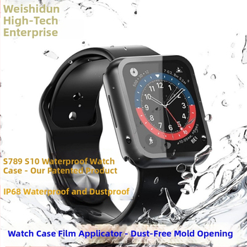 Ūdensizturīgs pulksteņa korpuss, saderīgs ar Apple 789 paaudzi / iWatch S10, stikla korpuss, modeļa numurs Wsd 009, Guardian Shield