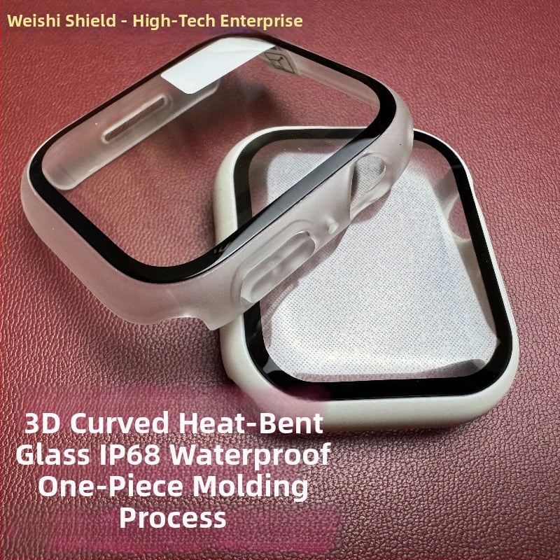 Ūdensizturīgs pulksteņa korpuss, saderīgs ar Apple 789 paaudzi / iWatch S10, stikla korpuss, modeļa numurs Wsd 009, Guardian Shield