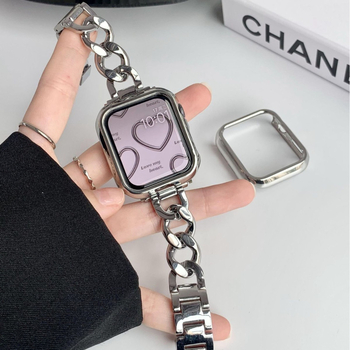 SH dėklas Apple Watch Series – PC apsauginis korpusas su išpjovomis ir purškimo paviršiaus danga