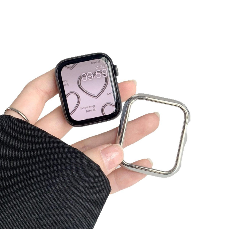 SH dėklas Apple Watch Series – PC apsauginis korpusas su išpjovomis ir purškimo paviršiaus danga