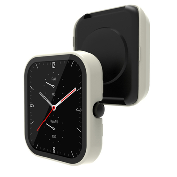 Husă de protecție pentru Amazfit Bip3 Pro cu hus PC și folie de sticlă temperată, design integrat, rezistentă la căderi