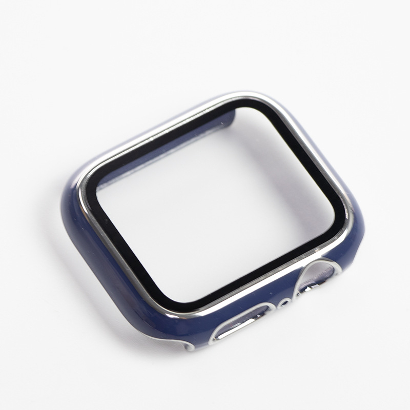 Nova maska za Apple Watch Series 2–11: gravirano zaštitno kućište od kaljenog stakla, dvobojni PC okvir