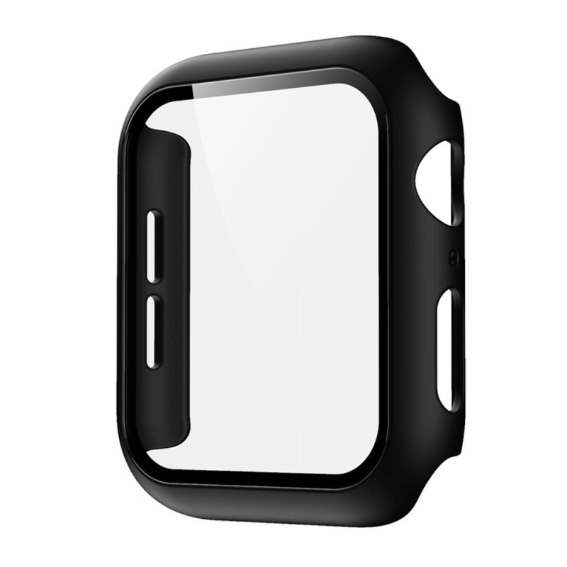 Apple Watch Series SE apsauginis dėklas – medžiaga PC+glass, suderinamas su Series SE, svoris 0,02