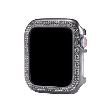 Za Apple Watch S9-1 SE — kućište od aluminijske legure s dvostrukim redom dijamantnih kristala i izrezbarenim dizajnom