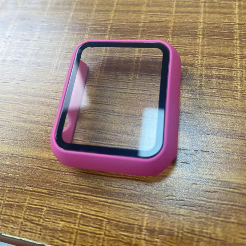 PC kućište za Apple Watch s integriranom zaštitom zaslona od kaljenog stakla – kompatibilno sa serijama 4–7 i SE