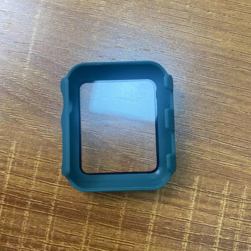 PC kućište za Apple Watch s integriranom zaštitom zaslona od kaljenog stakla – kompatibilno sa serijama 4–7 i SE