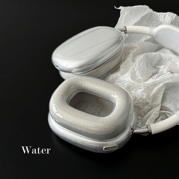 Защитен калъф за AirPods Max - прозрачен TPU, инжекционно формован, съвместим с AirPods Max